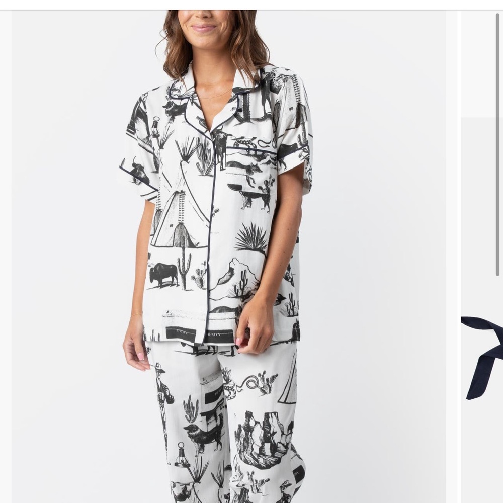 Katie Kime PJ top
L